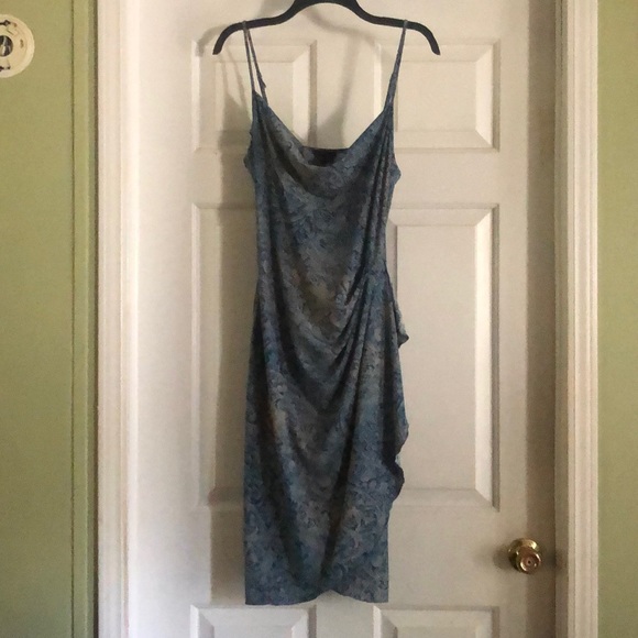BCBGMAXAZRIA Spaghetti Strap Dress size L - Picture 1 of 8